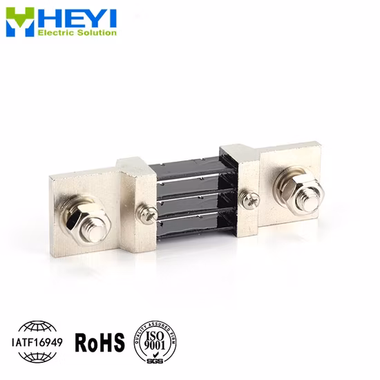 아날로그 전류계용 150-600A 75mV FL-2 망가닌 구리 DC 션트