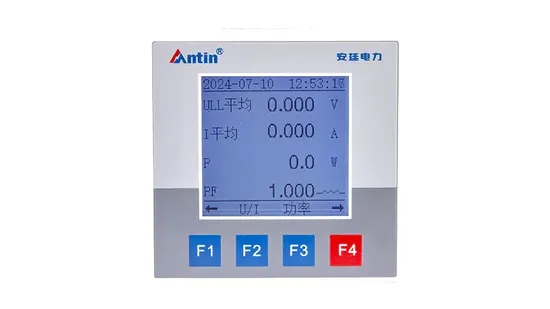 Amc72L-E4/Kc AC 삼상 3p4w 디지털 다기능 프로그래밍 가능한 지능형 전기 RS485 Modbus RTU 제어 캐비닛용 에너지 전력계 Kwh 미터